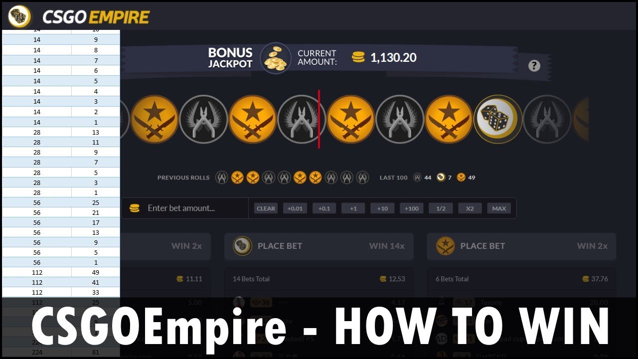 What's the max bet? (Coinflip) | CSGOEmpire Help Centre