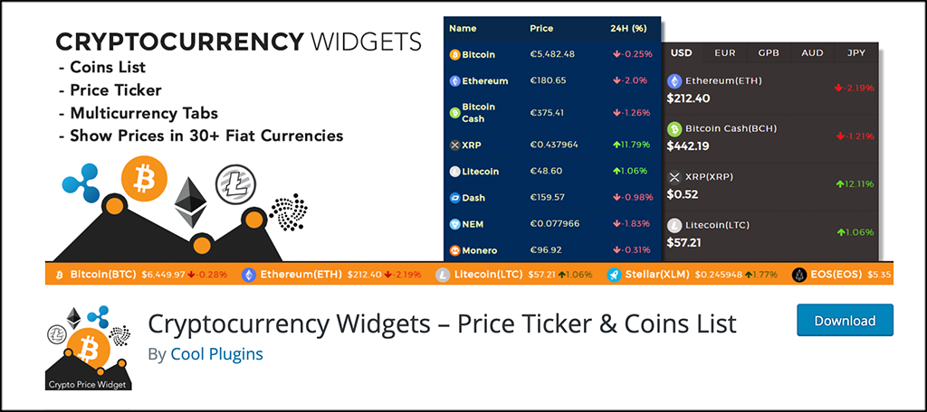 Best Cryptocurrency Plugins List