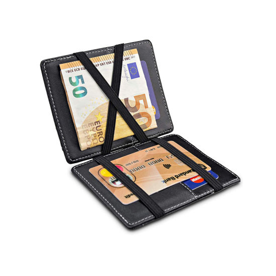 Leather Magic Wallet RFID - Garzini Essenziale