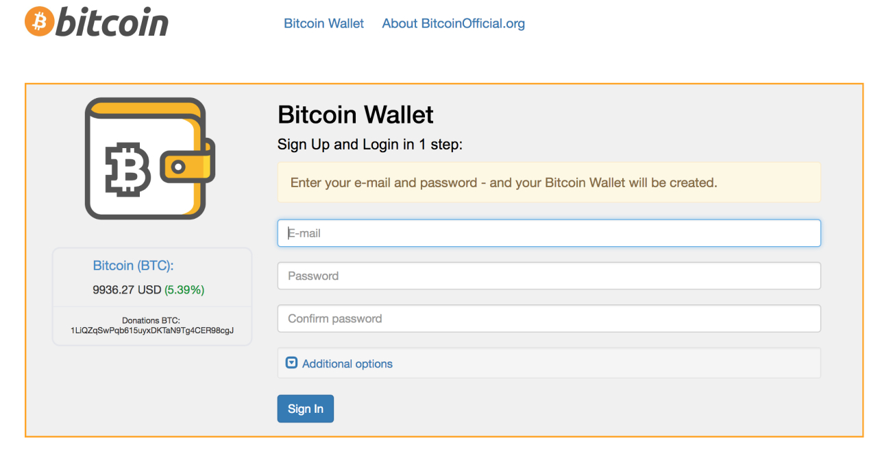 Login to your account - Bitcoin Up