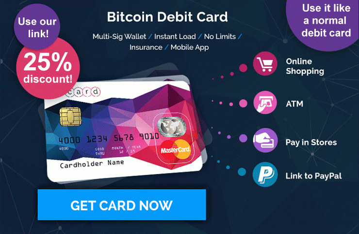 Bitcoin Debit Card - CoinDesk