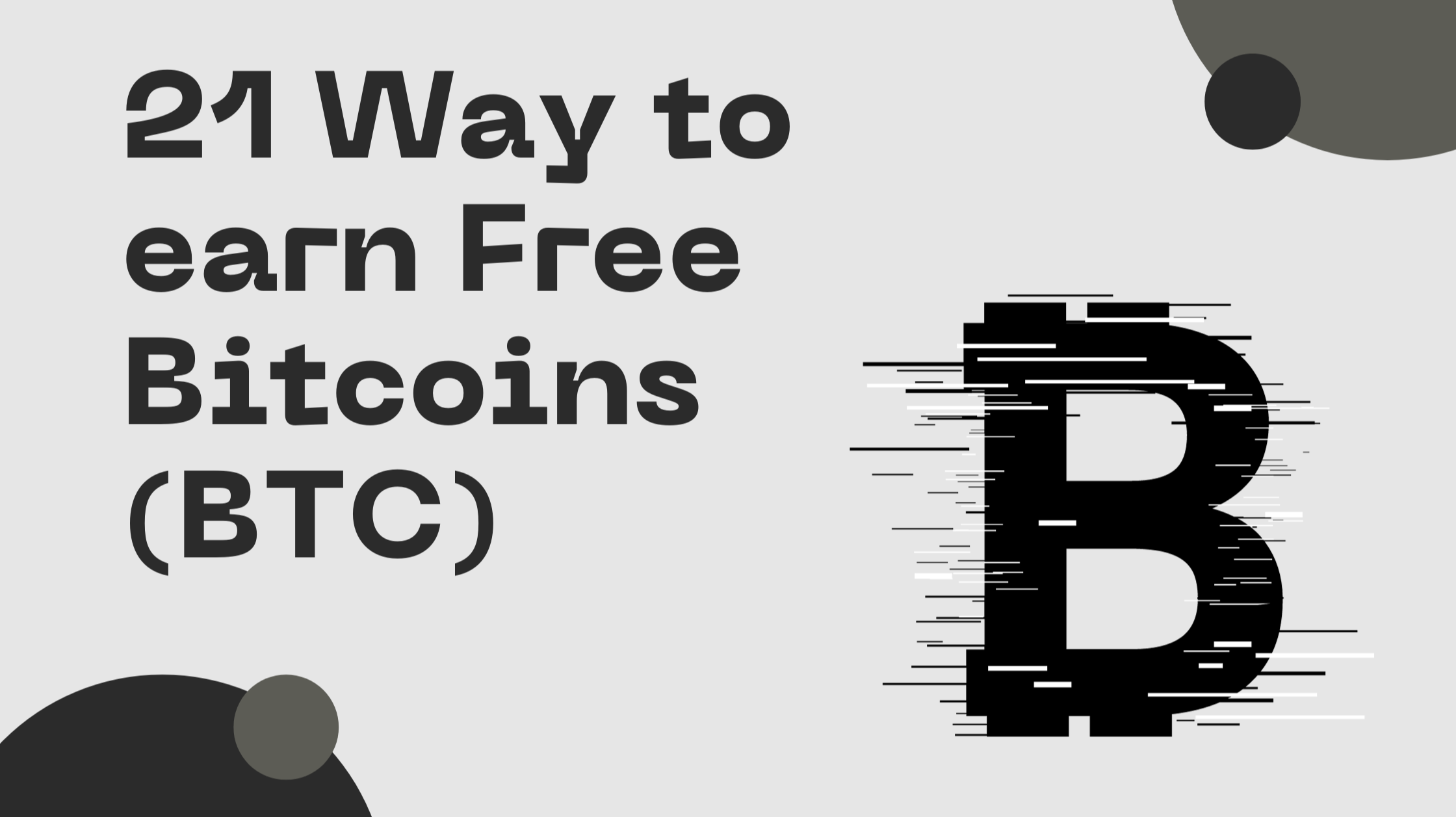 12 legitimate ways to get free Bitcoin in | bitcoinlove.fun