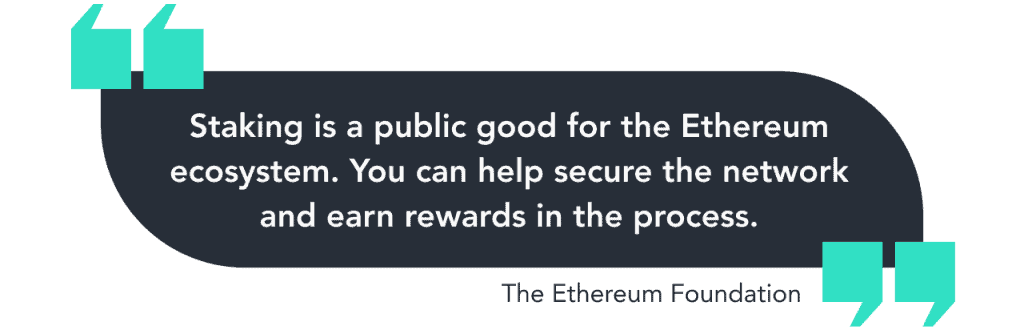 How to Stake Ethereum