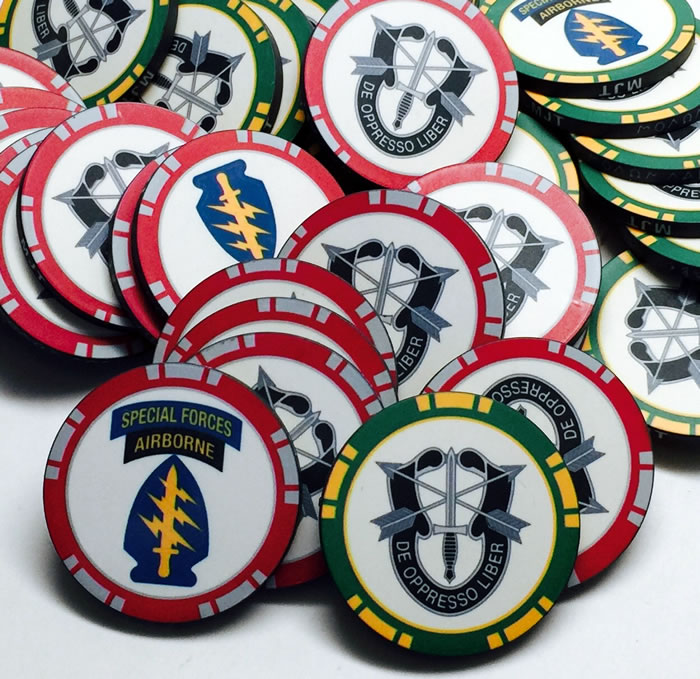 US Navy UDT/SEALs Poker Chip Navy Challenge Coin – Rolyat Military Collectibles