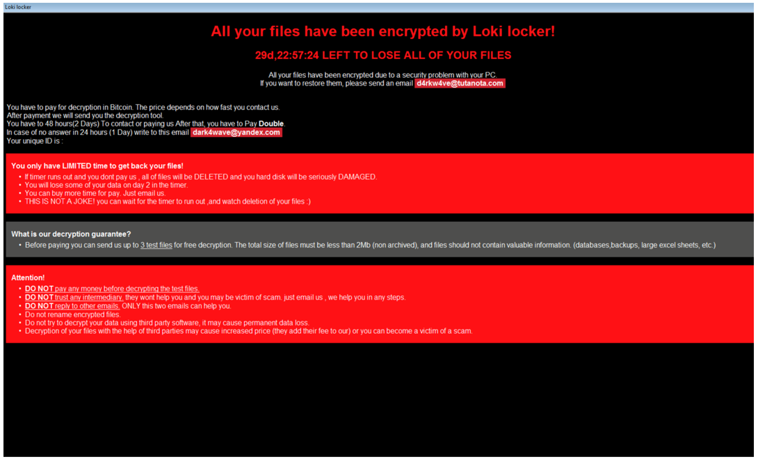 Using Recuva or Shadow File Recover on .loki - Ransomware Help & Tech Support