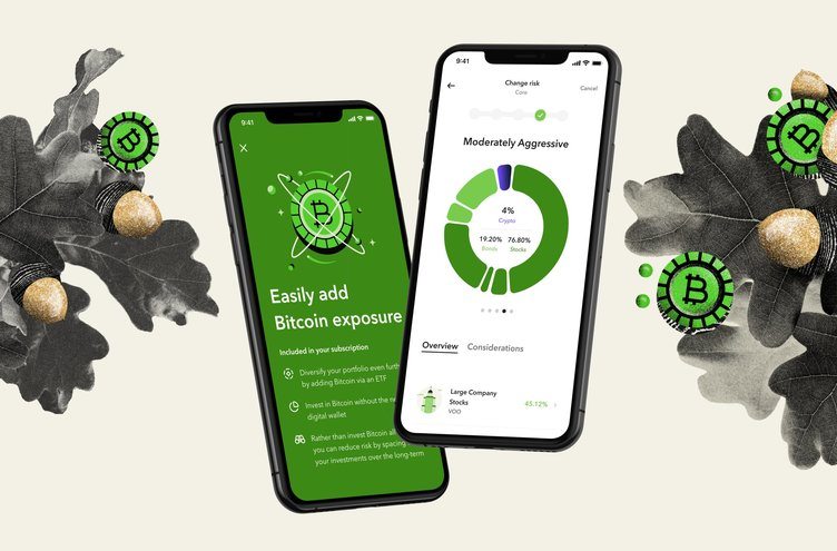 Micro-Investing App Acorns Adds Bitcoin Exposure Option