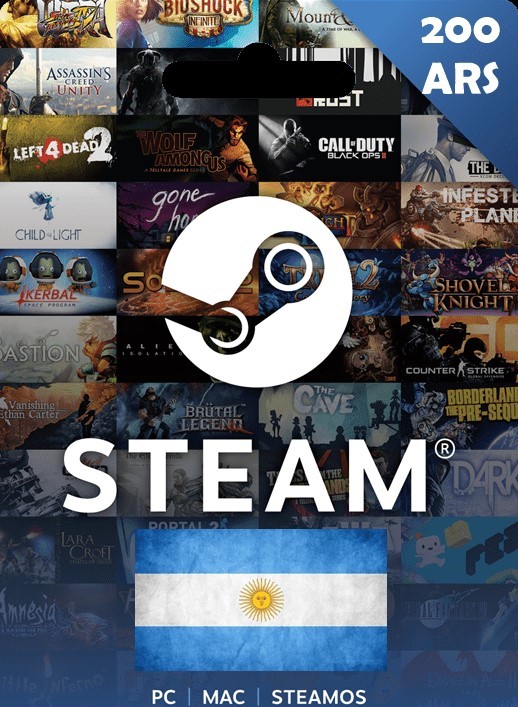 Buy Steam Wallet Gift Card (ARS) Argentina for $