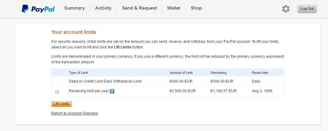 Paypal EURO and STERLING balance - transfer to UK - Page 2 - PayPal Community