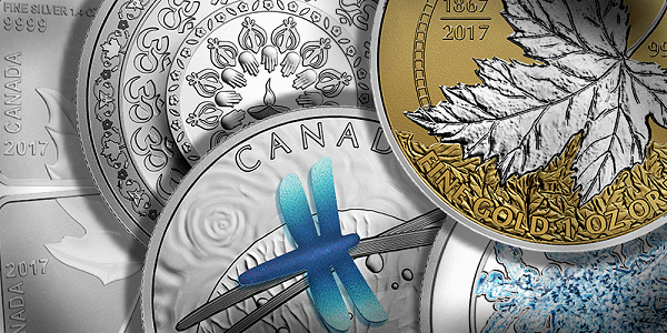 Canadian Royal Mint Collector Coins, Bullion & Paper Currency