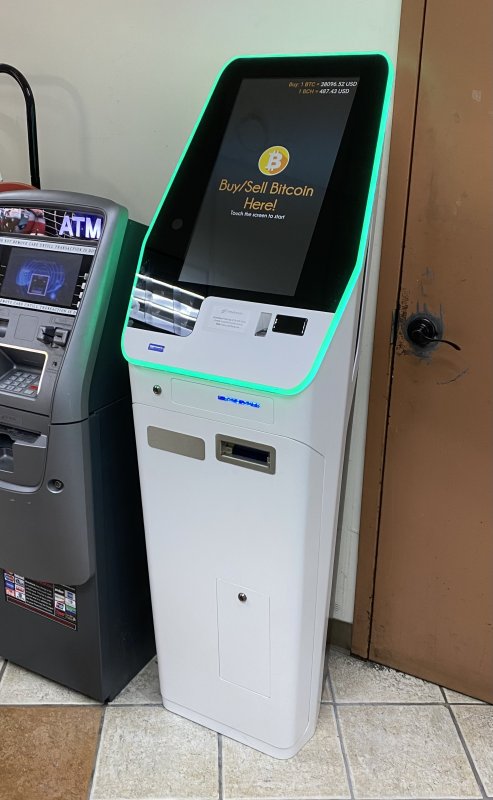 Cryptocurrency ATM - Bitcoin X ATM