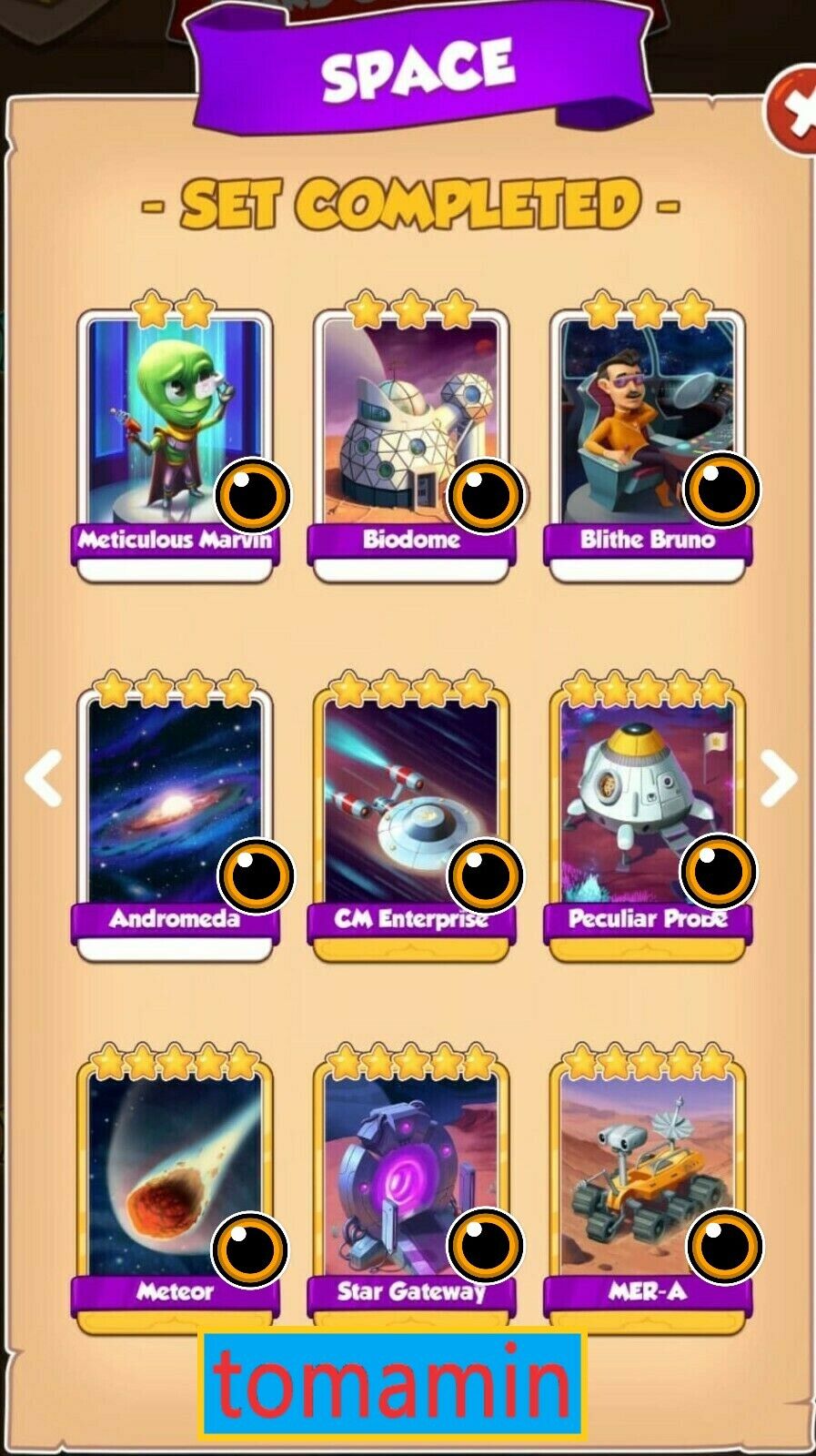 Coin Master cards - best cards and how to get more