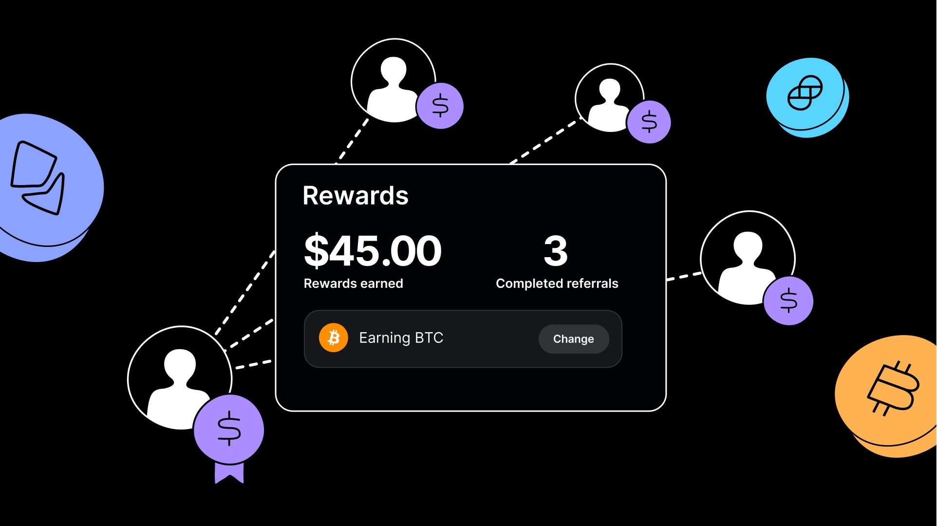 Referral program invite and earn up to 20% of each referral!