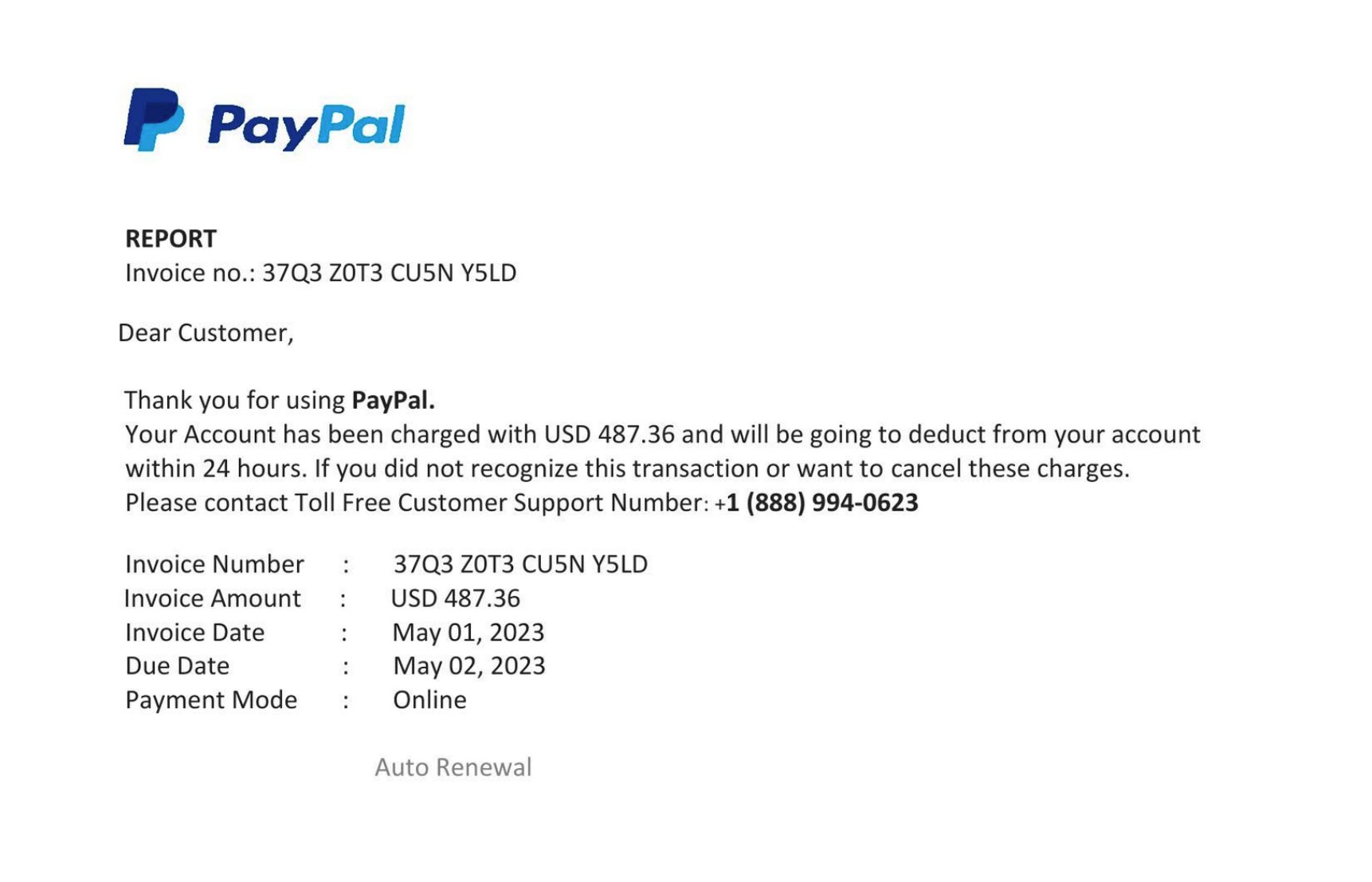 Fraud Dangers | PayPal Scam Email | PayPal CA