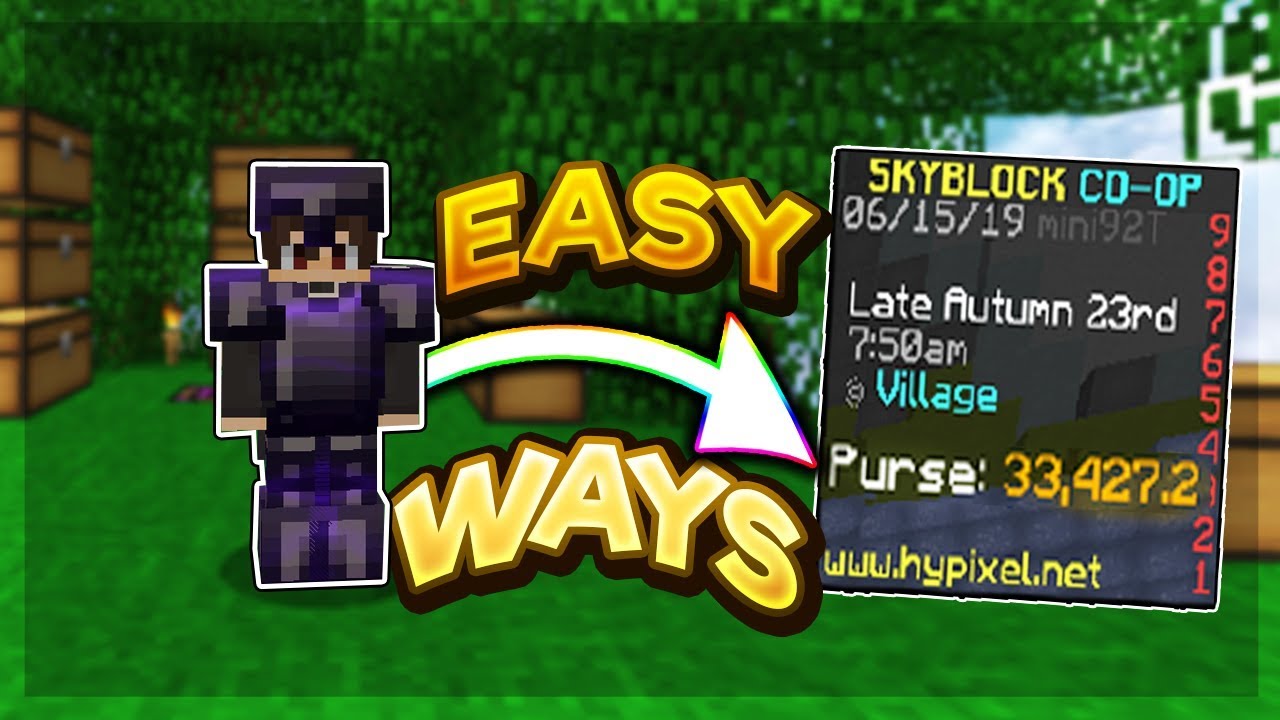 Top Hypixel Skyblock Strategies: Quick Money-Making Tips