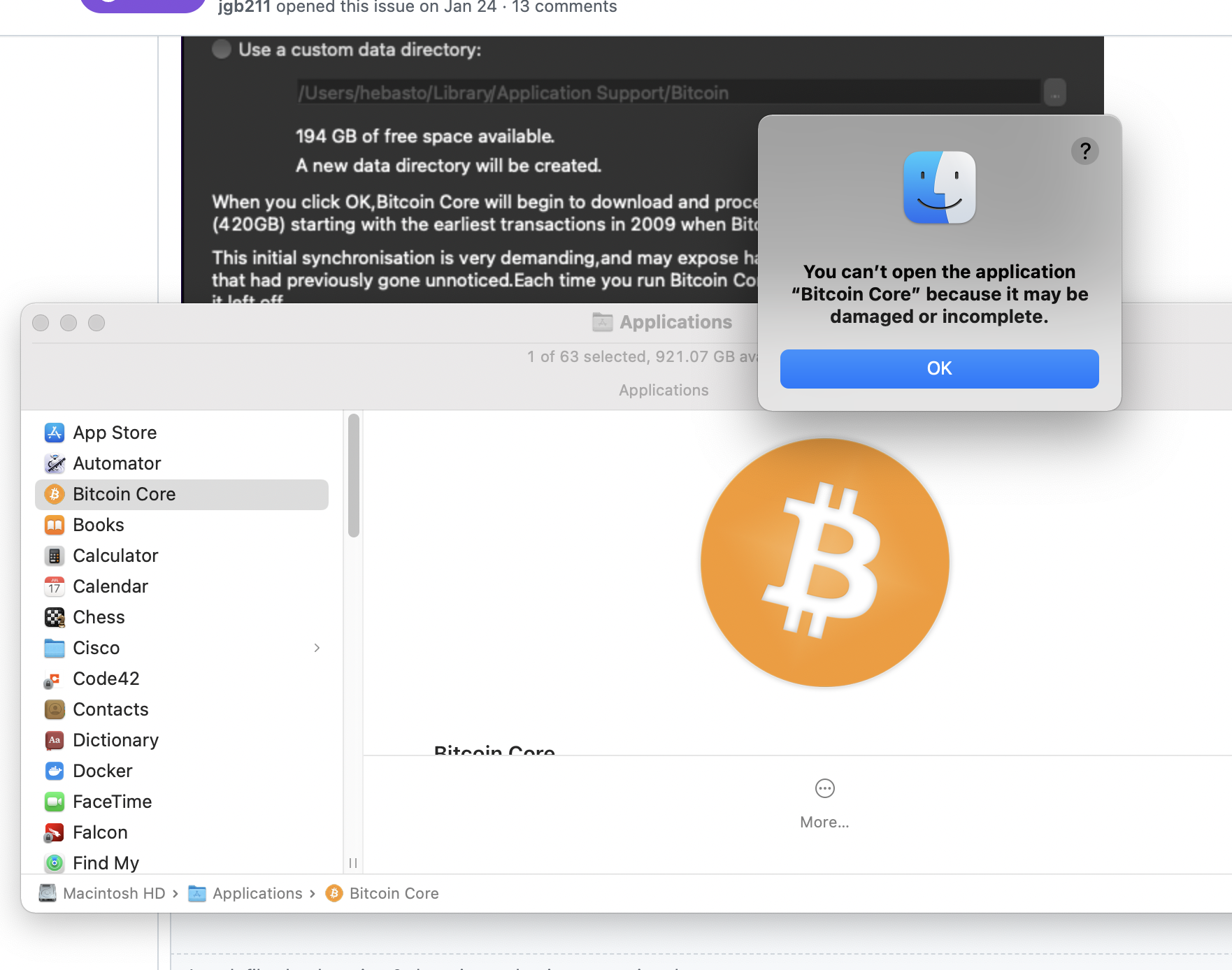 How to fully remove BITCOIN CORE software… - Apple Community