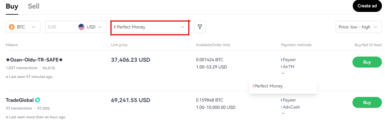 Best exchange rates Perfect Money USD to Bitcoin - Magnetic Money