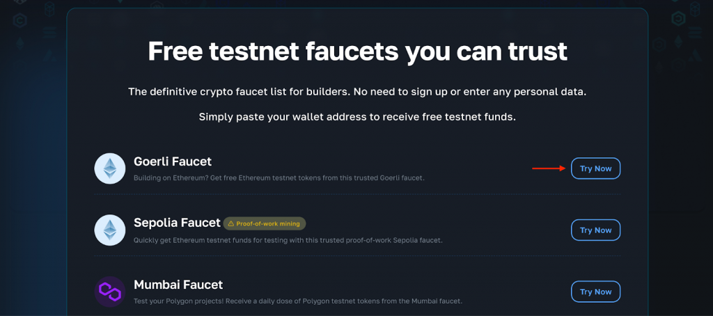 Bitcoin Testnet Faucet