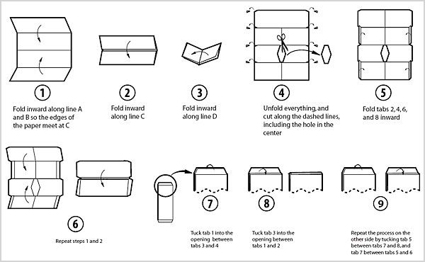 Make an Origami Wallet! - Great Expectations