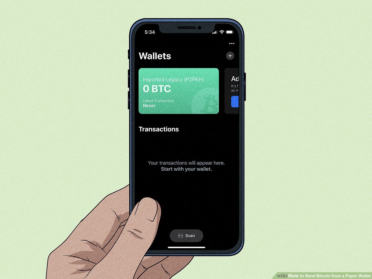 Adding and Withdrawing Bitcoins from your Paper Wallet