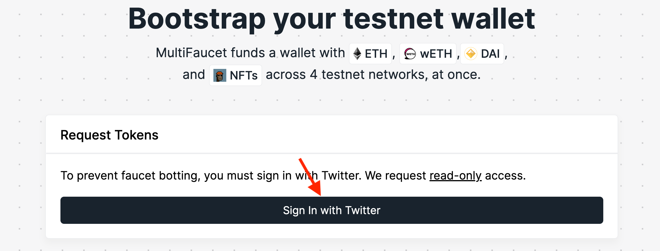 Starknet Faucet