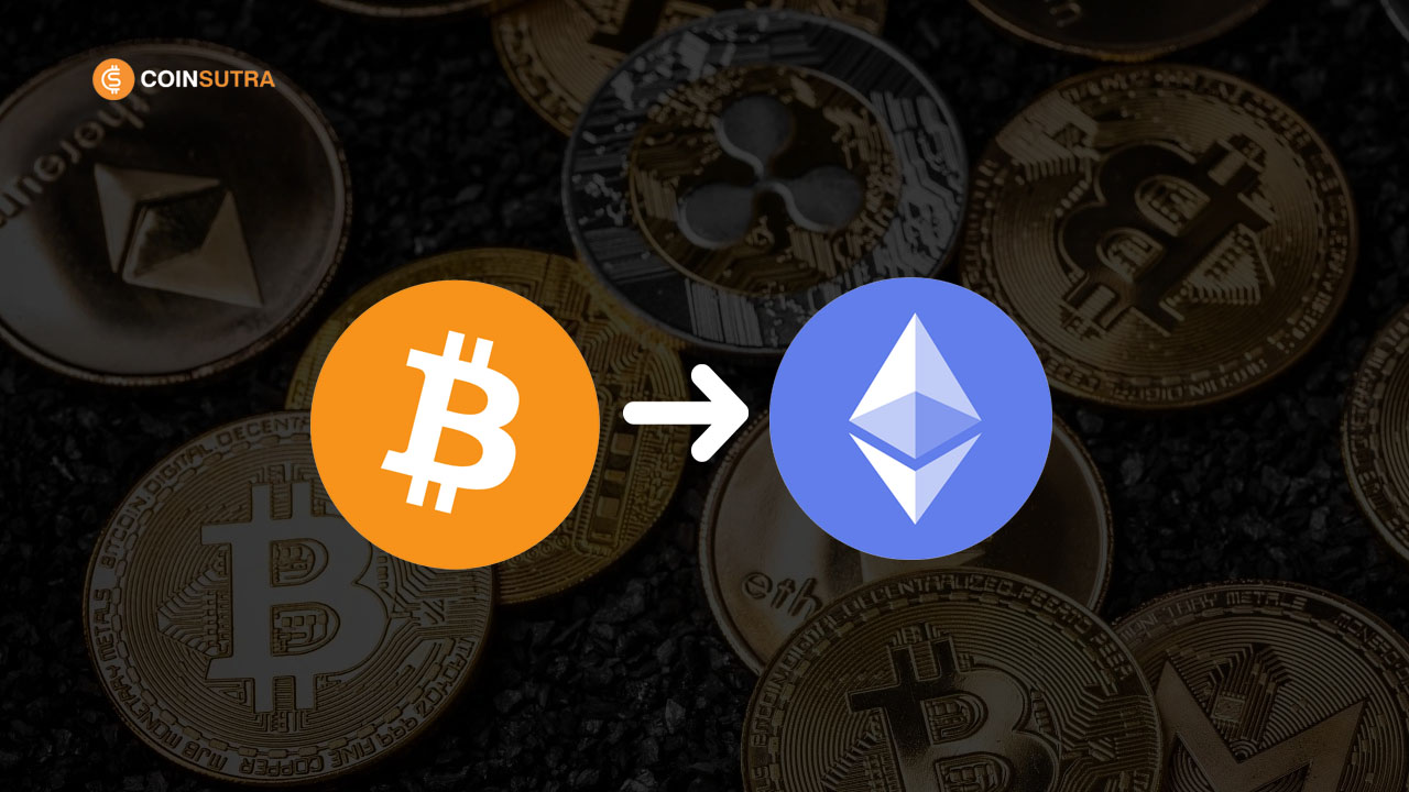 1 BTC to ETH - Bitcoins to Ethereum Exchange Rate