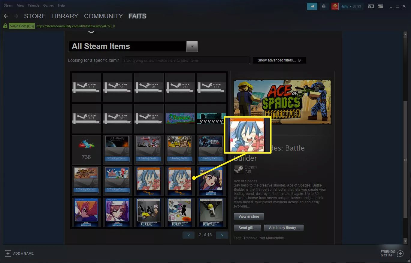 Buying ANY Trading Cards, Booster Packs for Gems & Tf2 Keys