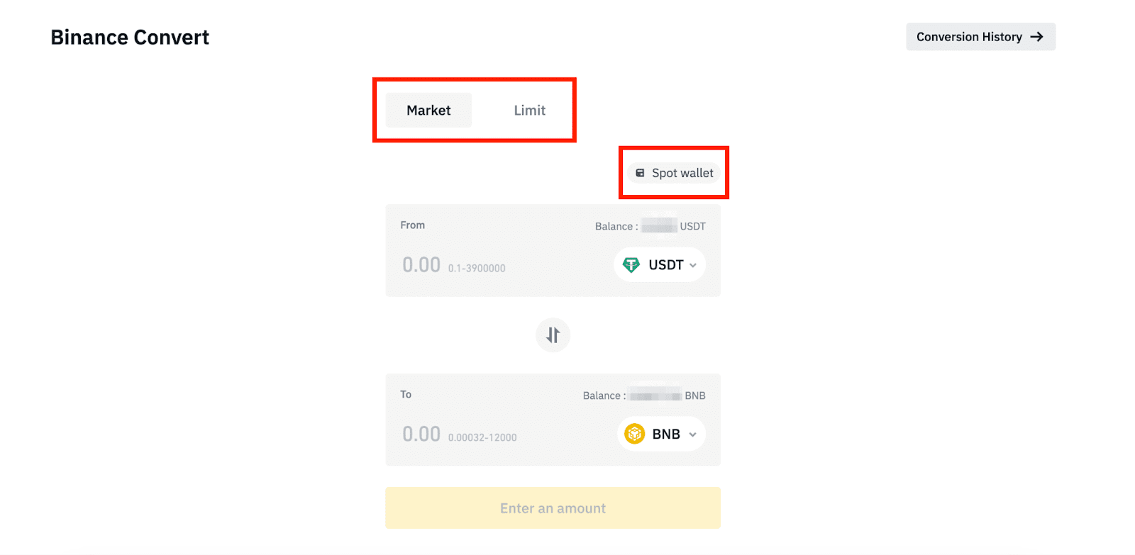 Convert Binance Coins (BNB) and Bitcoins (BTC): Currency Exchange Rate Conversion Calculator