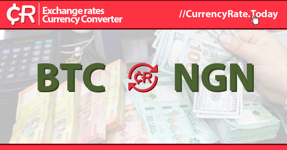 NGN to BTC Rate Today - Convert Nigerian Naira to Bitcoin