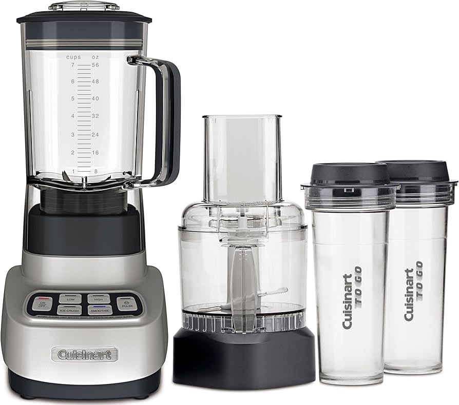 bitcoinlove.fun: Cuisinart BFP 1 HP Blender/Food Processor, Silver, 3_cup: Home & Kitchen