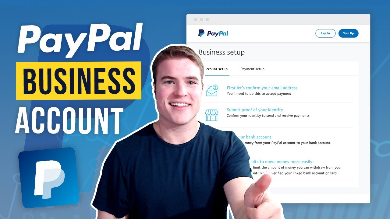 How to setup a PayPal business account: Step by step | Swoop