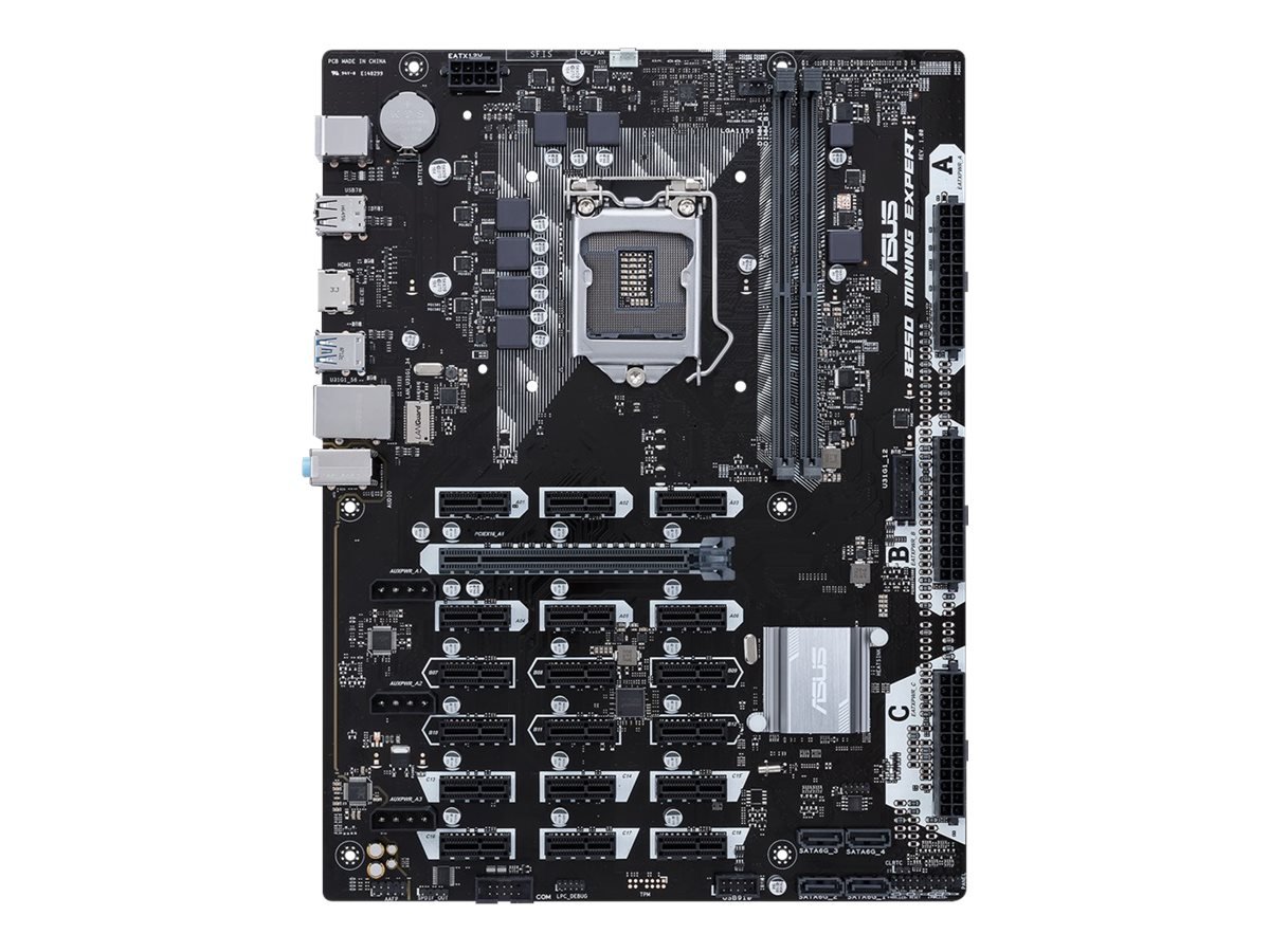 90MB0VY0-M0XCN0 original Asus Mainboard B MINING EXPERT - bitcoinlove.fun