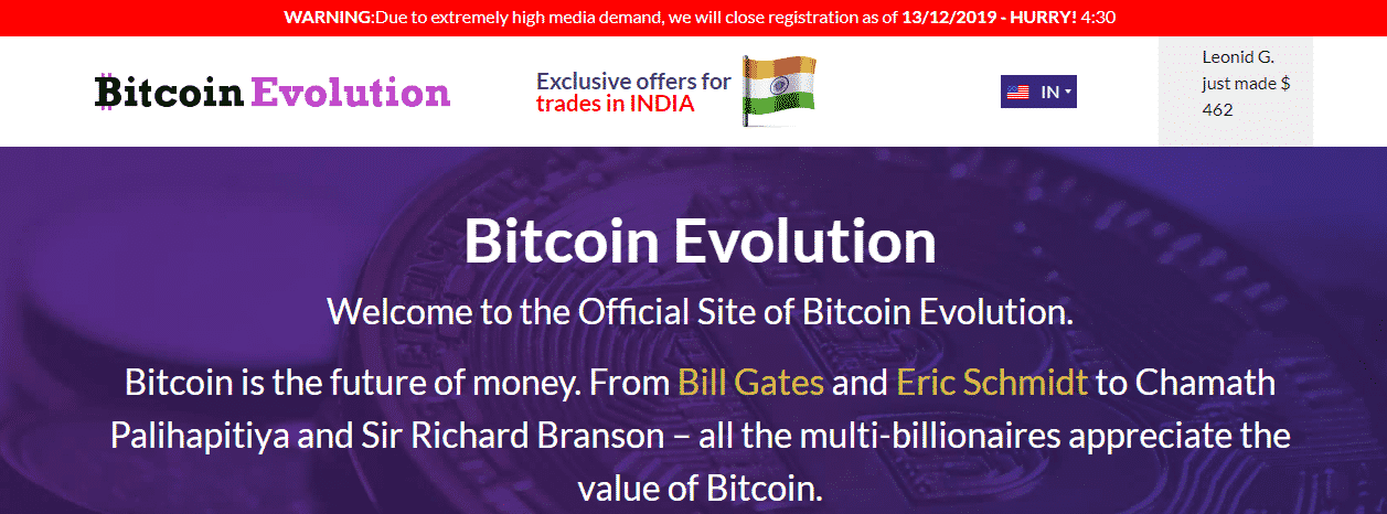 Bitcoin Evolution - Bitcoin Evolution Review - bitcoinlove.fun