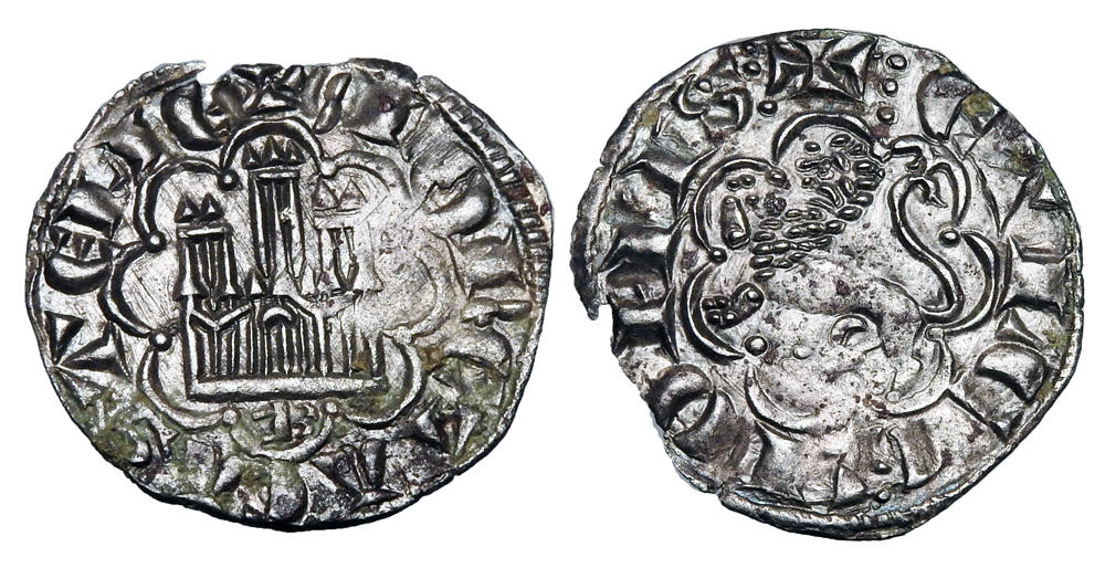 Crusaders. Italy. Lucca. Enrico III. IV or V (). AR Denaro