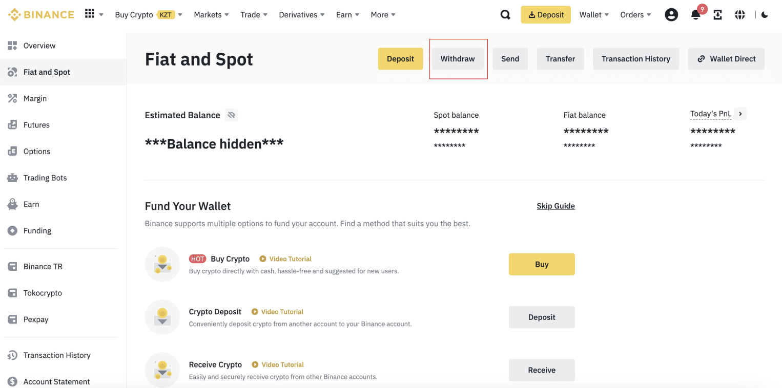 How to Make a Binance Cash Withdrawal to Your Bank