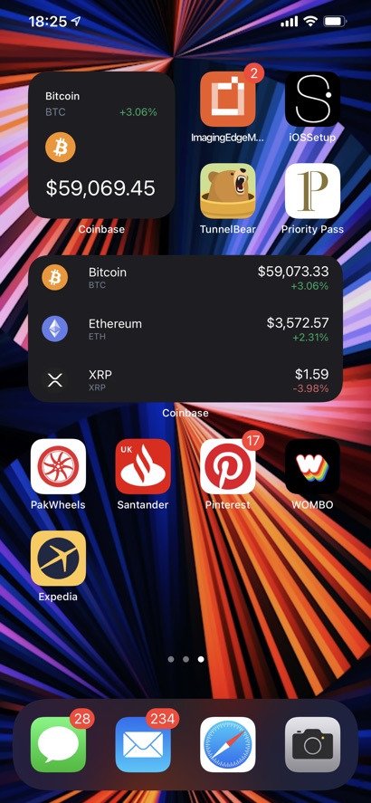 ‎Bitcoin & Crypto Price Widget on the App Store