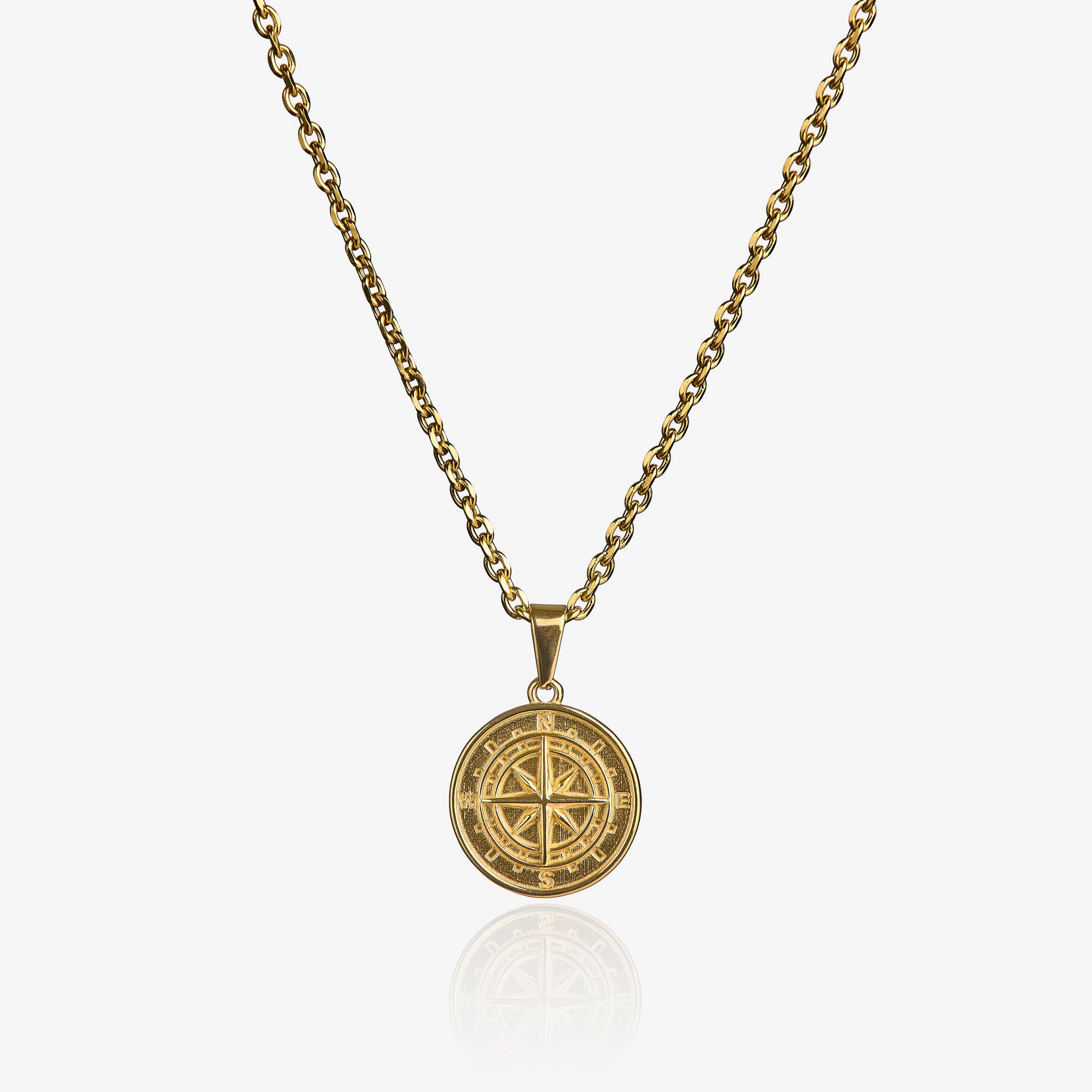 18K Yellow Gold Bunny - True Love : Miniature Coin Drop Necklace – FoundRae