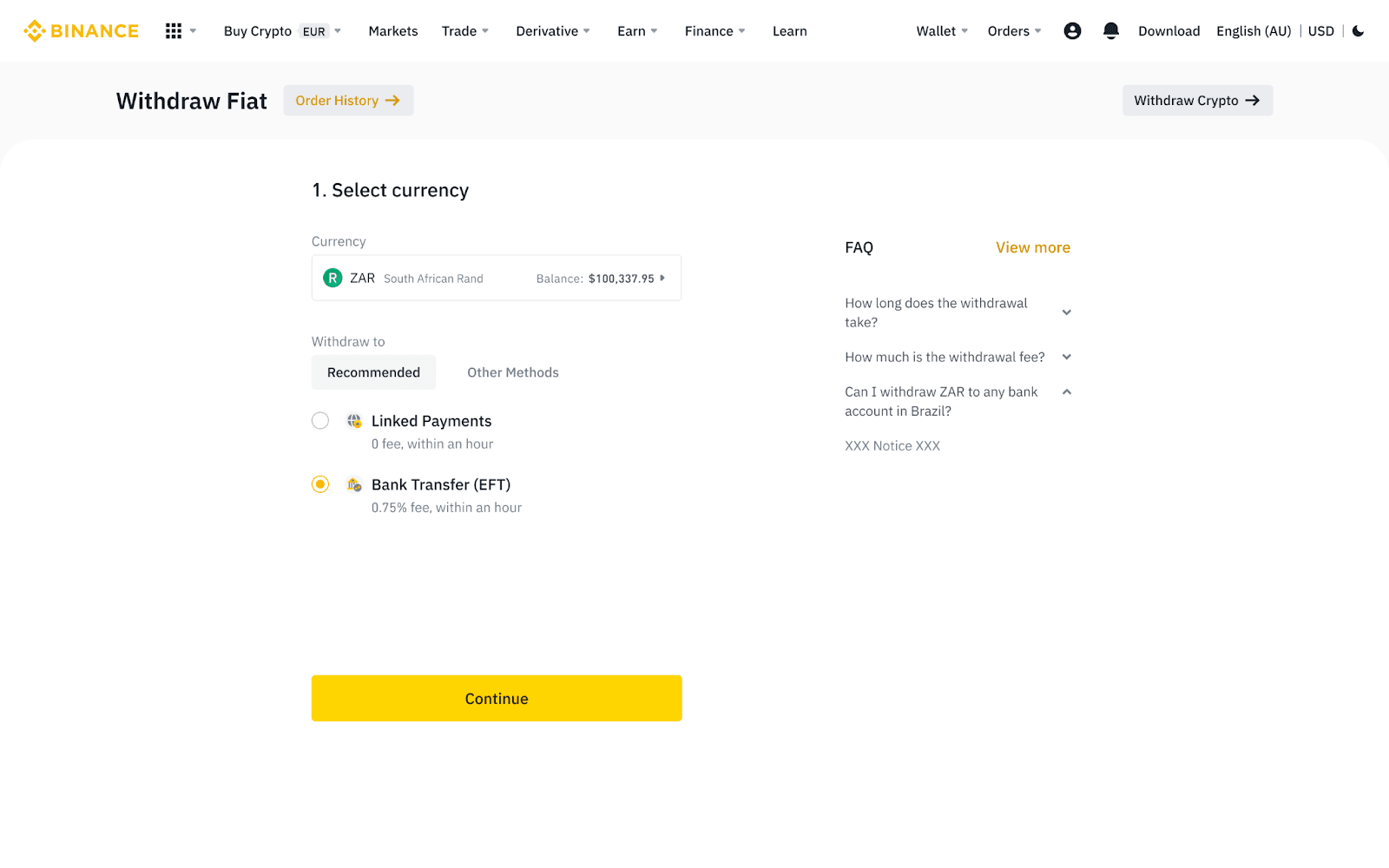 How to Withdraw from Binance - Beginner's Guide in 