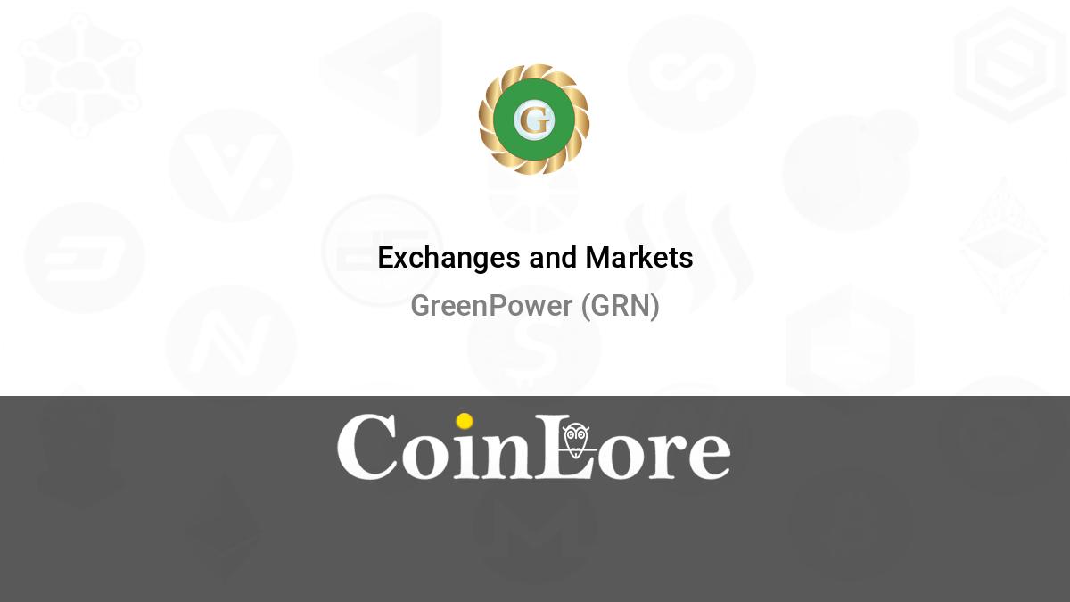 GRNGrid - A Sustainable First Crypto