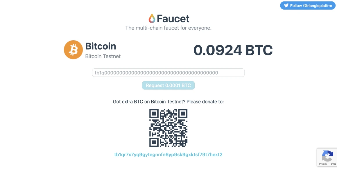 Get Testnet Bitcoins from bitcoinlove.fun