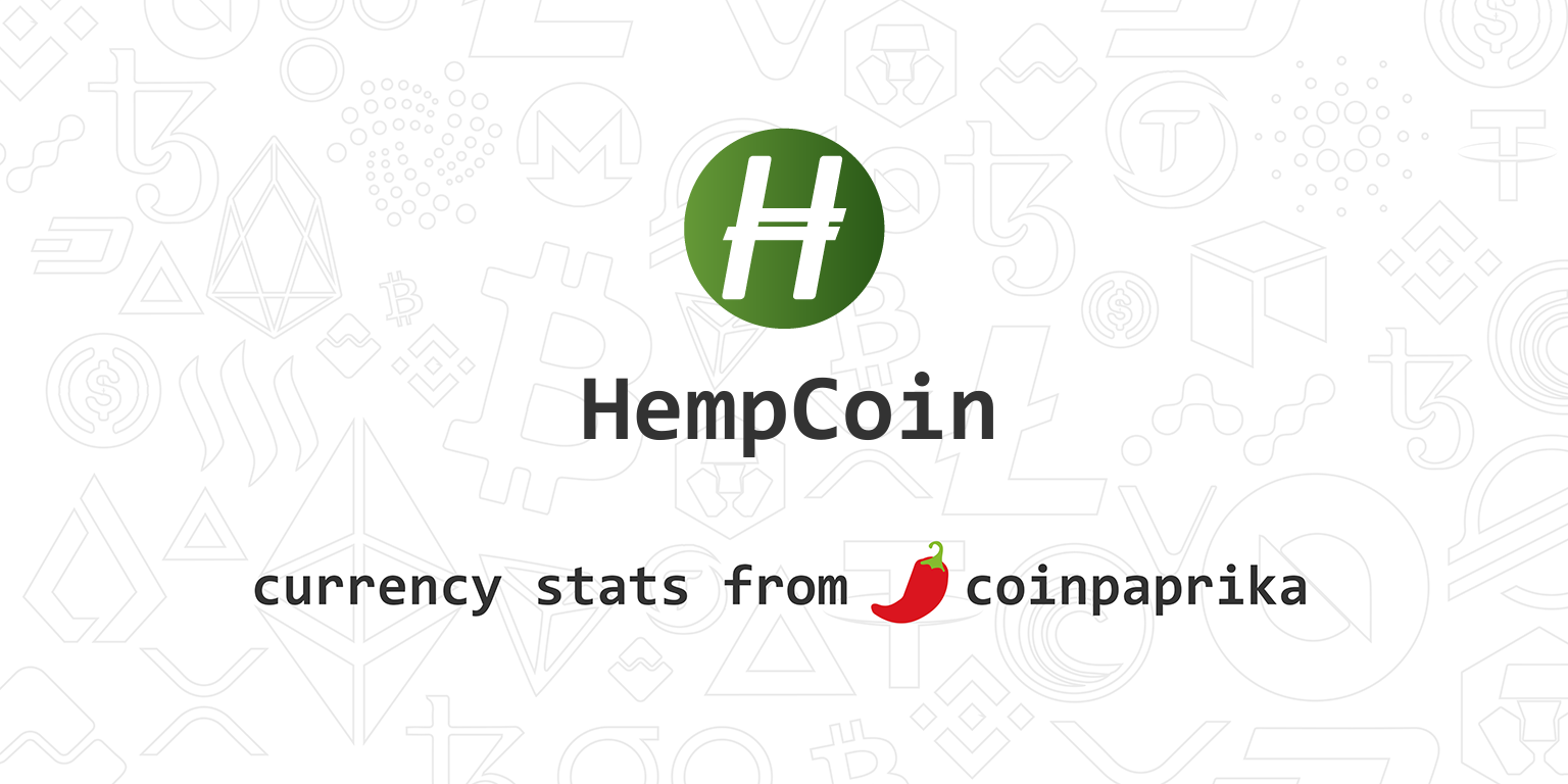 HempCoin Price Today - THC Price Chart & Market Cap | CoinCodex