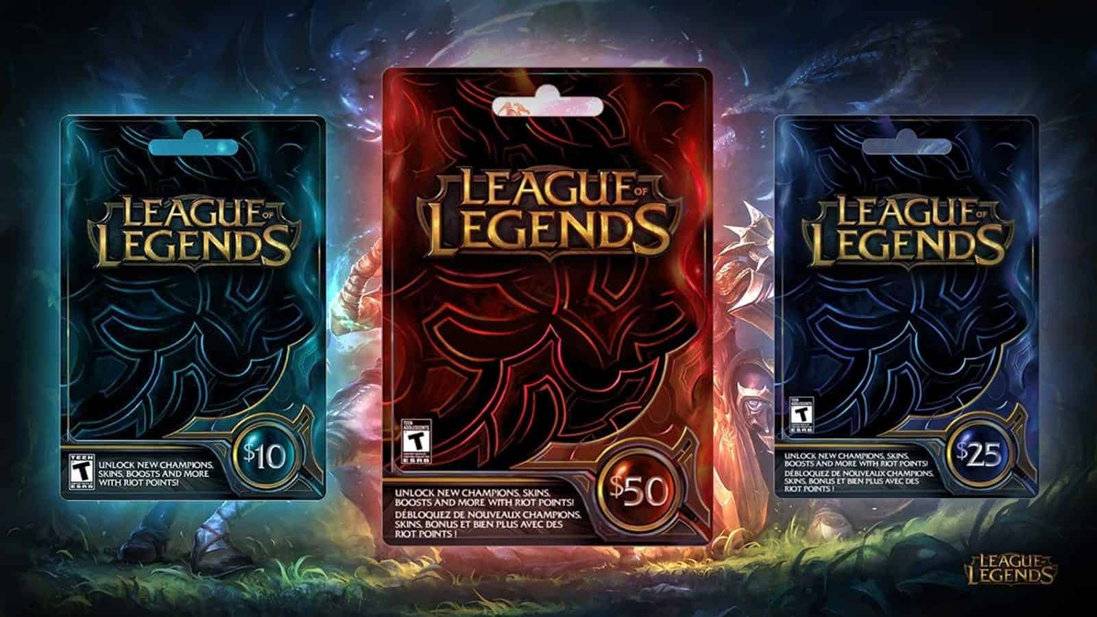 bitcoinlove.fun: League of Legends $25 Gift Card - NA Server Only [Online Game Code] : Video Games