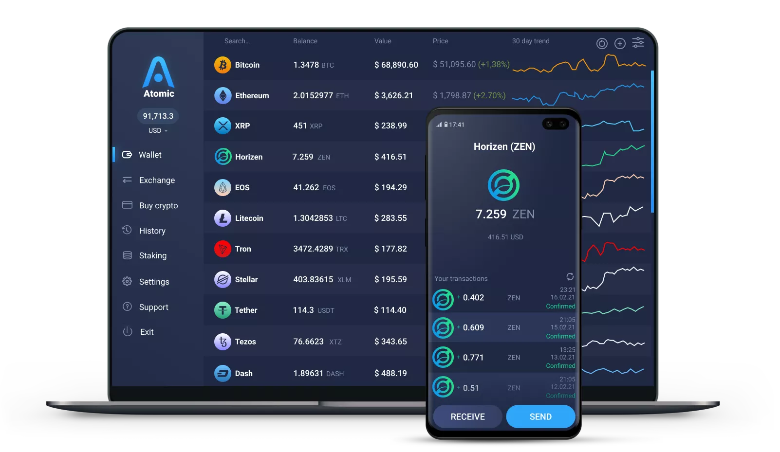 Horizen Wallet App | ZEN Wallet for Desktop and Mobile | Guarda