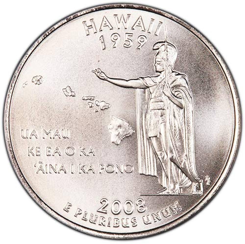 Hawaii 25 Cents KM#5 XF silver | Golden Eagle Coins