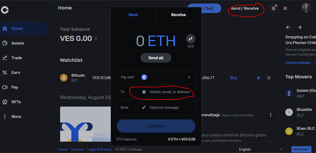 How do I transfer cash from my coinbase account to - PayPal Community