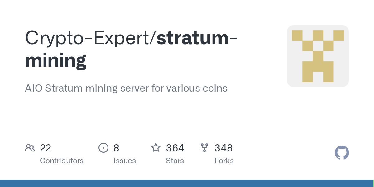 GitHub - tenowg/stratum-mining-litecoin: Implementation of Bitcoin mining pool on Stratum protocol