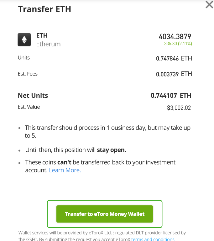 How to Withdraw Bitcoin and Other Crypto From eToro - Zengo