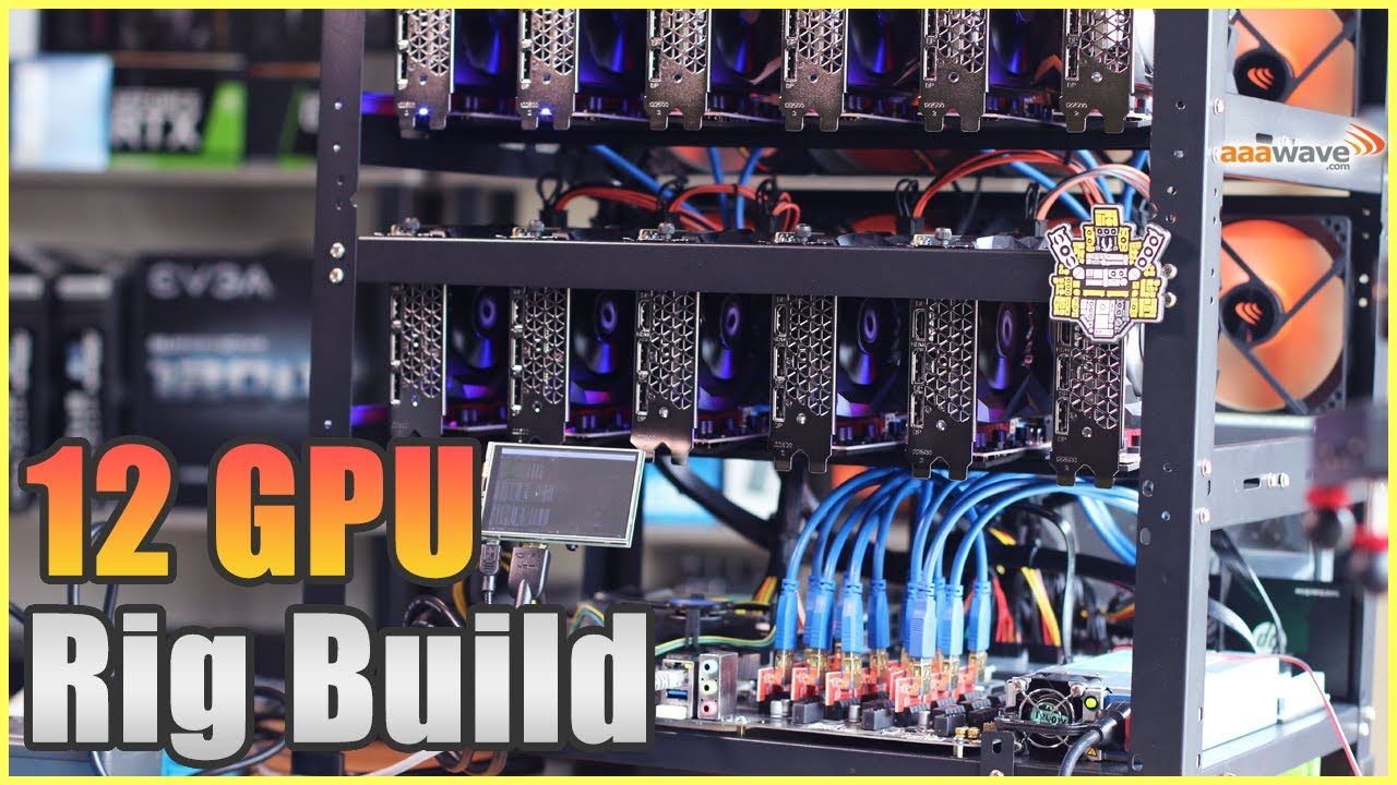 Pi+® (PiPlus®) 12 GPU Aluminum Stackable Mining Rig Frame