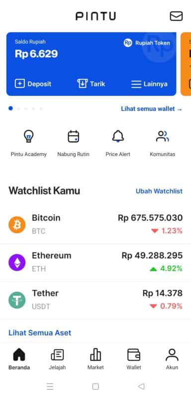 Aplikasi Jual Beli Bitcoin Gampang. Praktis. Instan. | Pintu