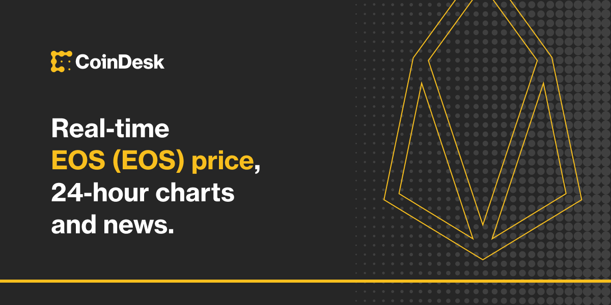 EOSUSD Chart and Price — TradingView