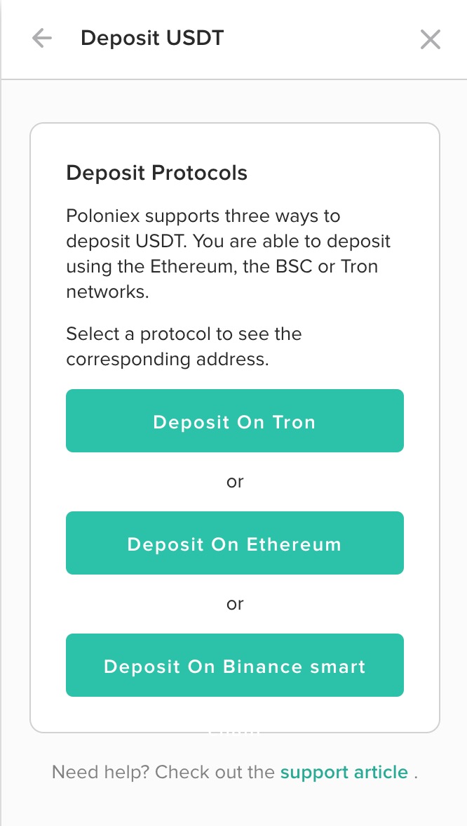 USDT (Tether) Wallet | Ledger